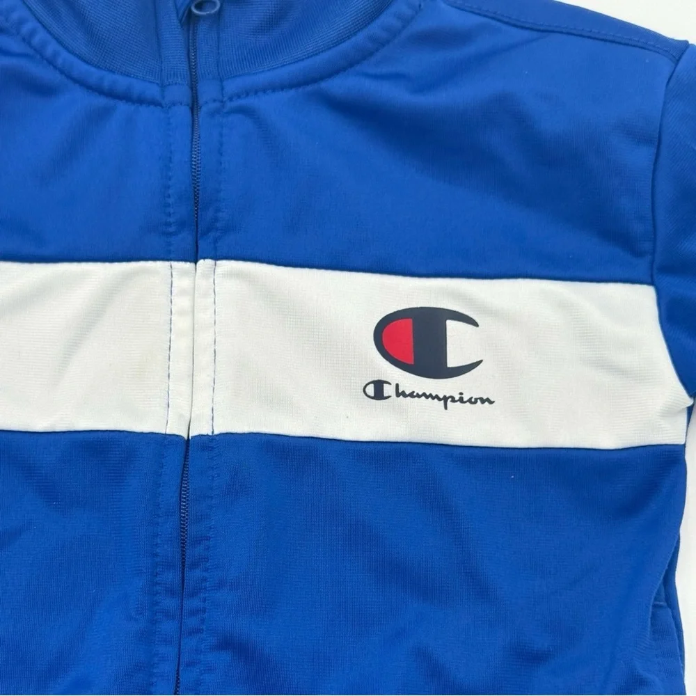 Champion Royal Blue and White Jacket‎